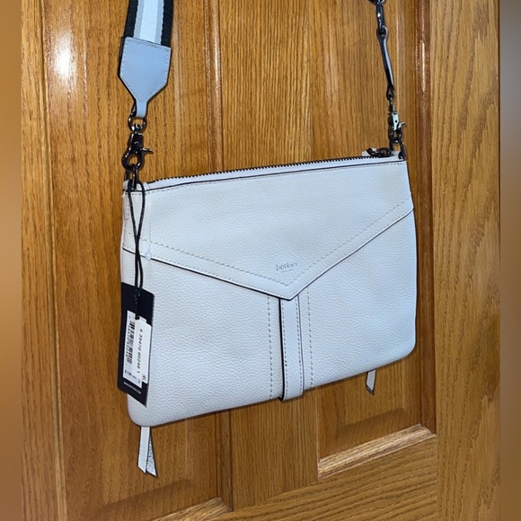 Women’s Crossbody Handbags Botkier Trigger Flat Zip Leather AUTHENTIC NEW Bag - Picture 12 of 13